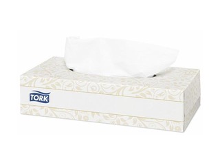 Cosmetic Wipes Tork Premium F1, 100 wipes, 2 layers, white
