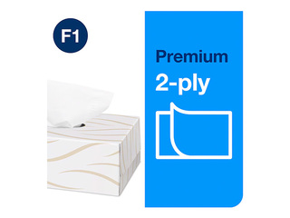 Kosmētiskās salvetes Tork Premium F1, 2 kārtas, 100 gab.