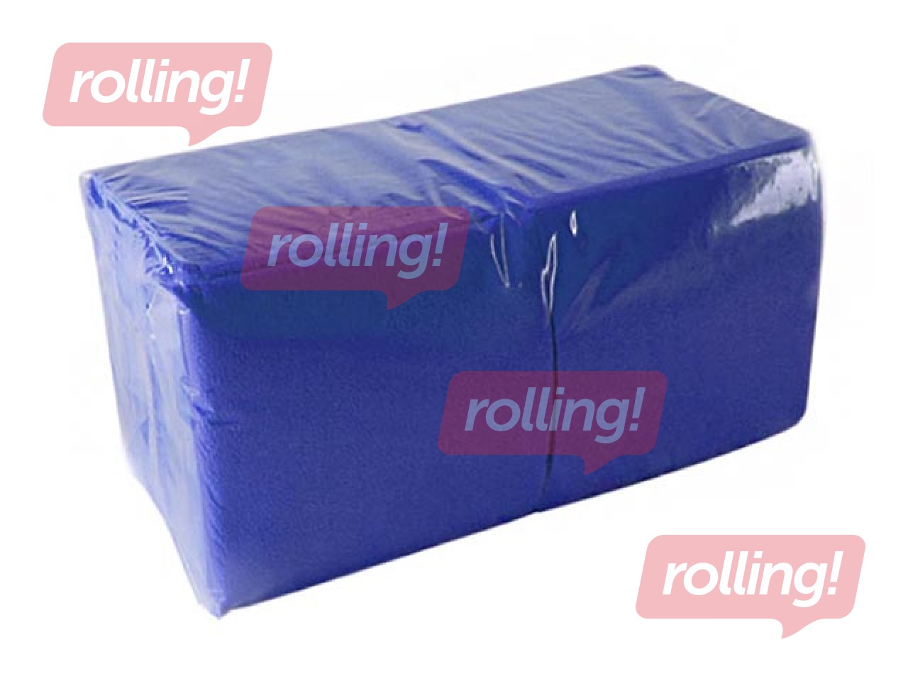 Salvetes Lenek, 24x24 cm, 400 gab., 1 slānis, tumši zilas