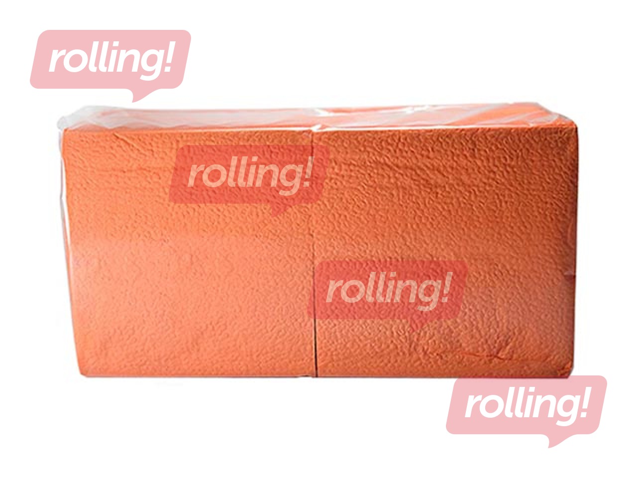 Salvrätikud Lenek, 24x24 cm, 400 tk, 1-kihiline, oranž