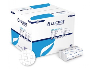 Salvetes dozatoriem Lucart Strong 216 TI, 1 pac. x 150 salvetes, 2 slāņi 