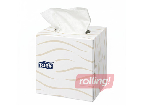 Kosmeetilised salvrätikud Tork Premium Cube, 2-kihilised, 100 tk
