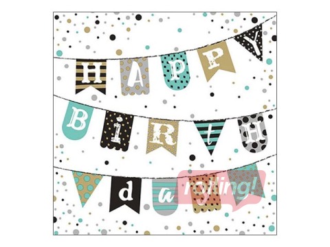 Салфетки Garland, 33x33см, 20 шт.