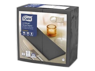 Napkins Tork Premium LinStyle, anthracite 50 pcs.