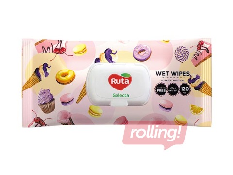 Niisked salvrätikud Ruta Selecta, 120 tk