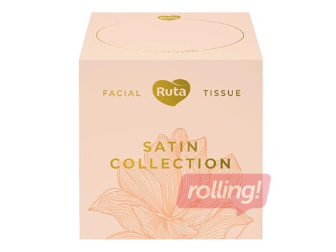 Салфетки косметические, Ruta Satin Collection, 2 слоя, 80 шт.