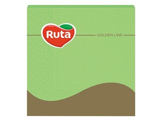 Салфетки Ruta 33x33см, 20 шт, зеленые