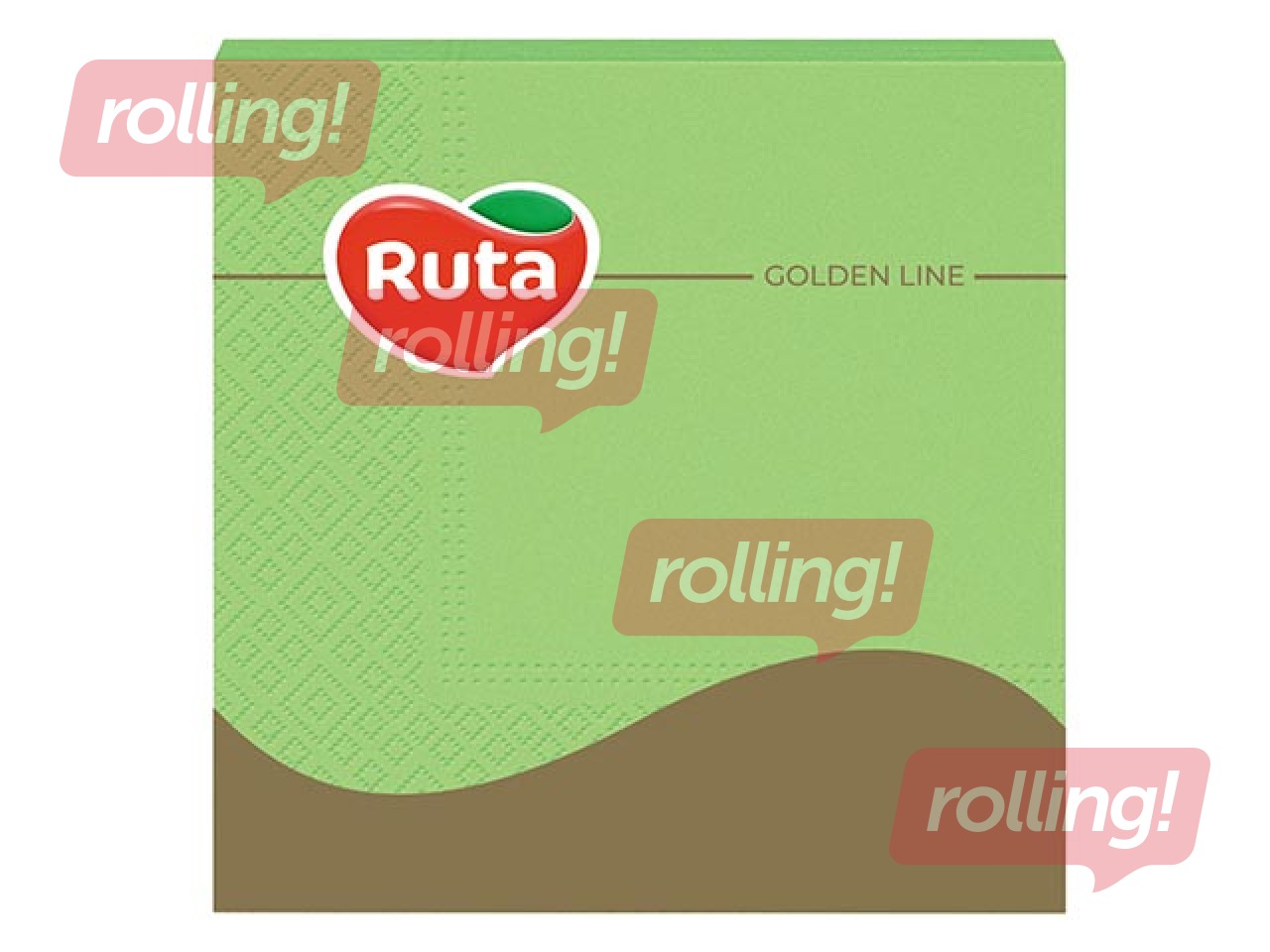 Salvrätikud Ruta 33x33cm, 20 tk, roheline