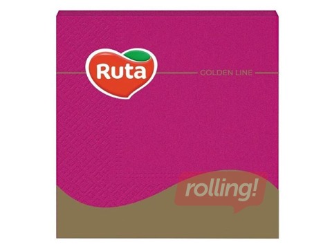 Салфетки Ruta 33x33см, 20 шт, розовые