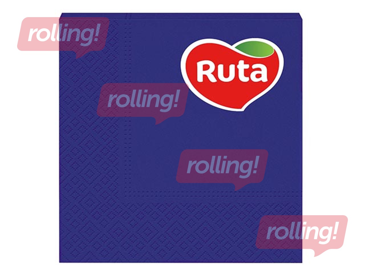 Салфетки Ruta 33x33см, 20 шт, темно-синий
