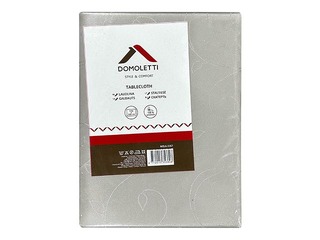 Tablecloth Domoletti Mela, 160 x 110 cm, light gray
