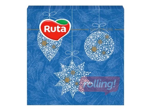 Салфетки, 33 x 33 см, 20 штук, 2 слоя, Pождественский набор