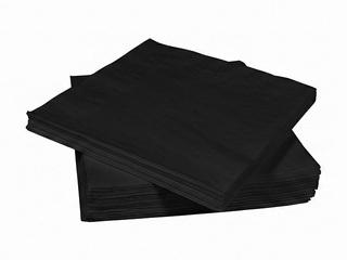 Salvrätikud Lenek, mustad, 2-kihilised, 33x33cm, 250tk