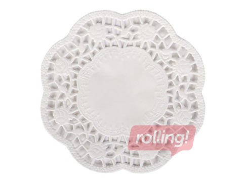 Ümmargused klaasialused salvrätikud, PapStar, 10cm, 1000 tk.
