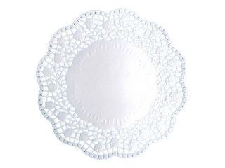 Round coasters for cups, PapStar, 15cm, 100 pcs.