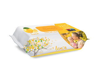 Wet wipes Sleepy, Lemon, 120 pcs