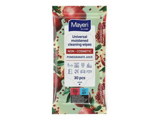 Wet Wipes Mayeri, All-Care, Pomegranate Juice, Universal, 30pcs