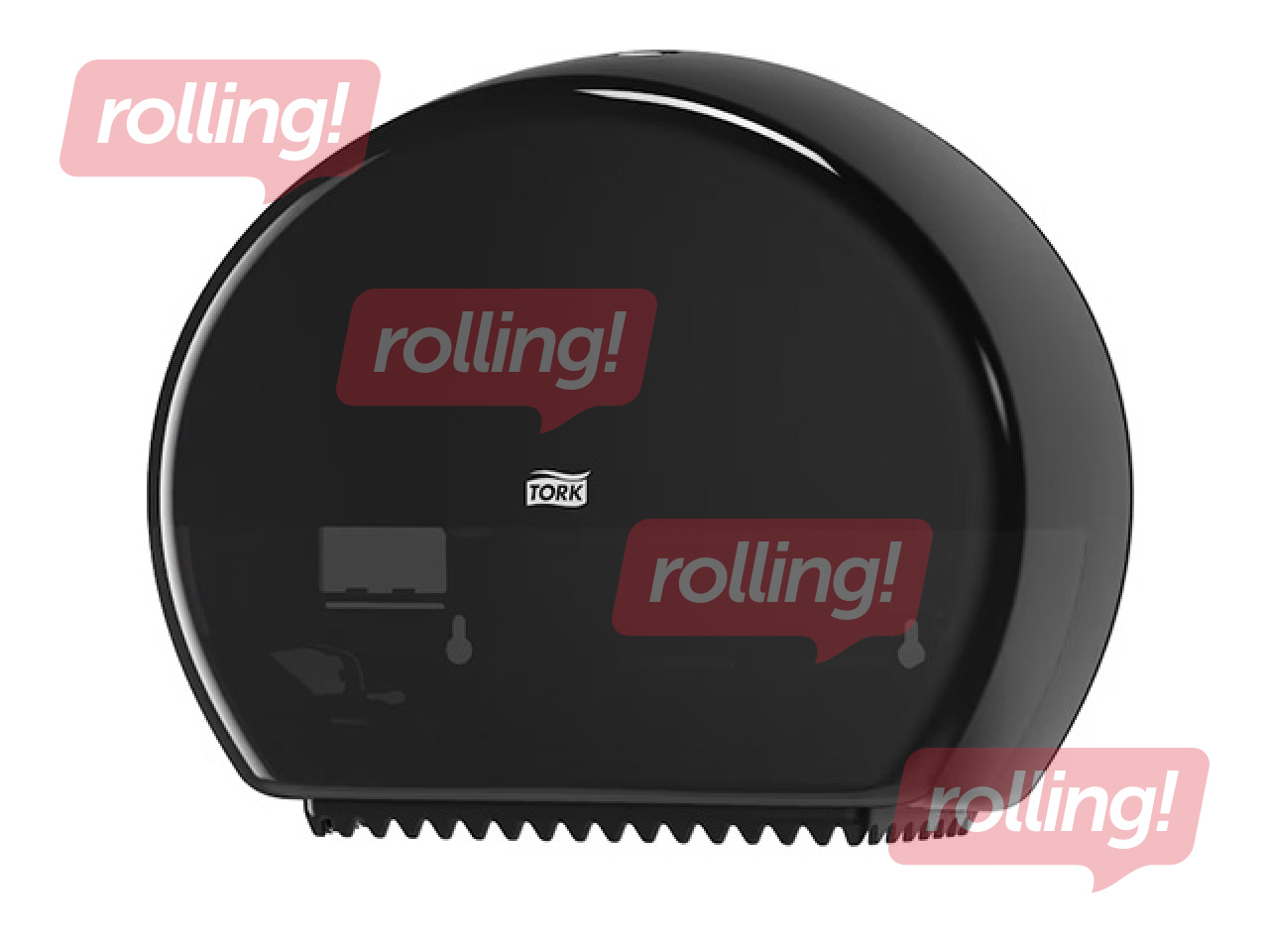 Toilet Paper Dispenser Tork T2, plastic, black
