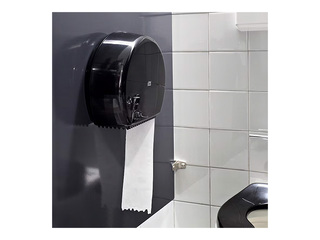 Toilet Paper Dispenser Tork T2, plastic, black