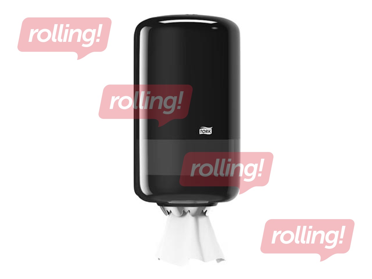 Kätepaberi hoidja Tork Centrefeed M1, plastikust, must