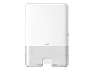 Hand towels dispenser Tork Multifold H2, plastic, white
