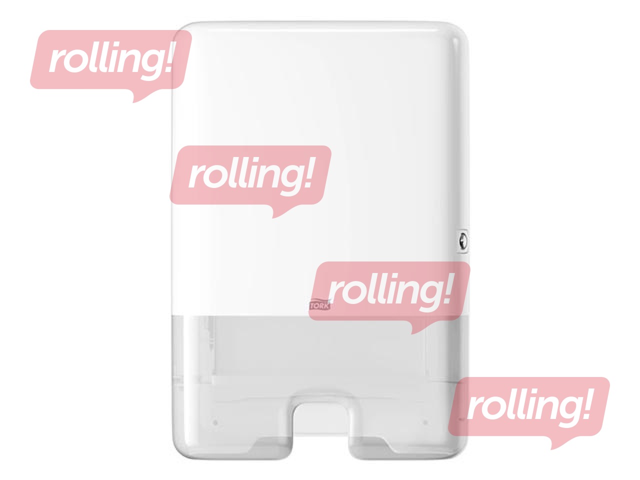 Kätepaberi hoidja Tork Multifold H2, plastikust, valge