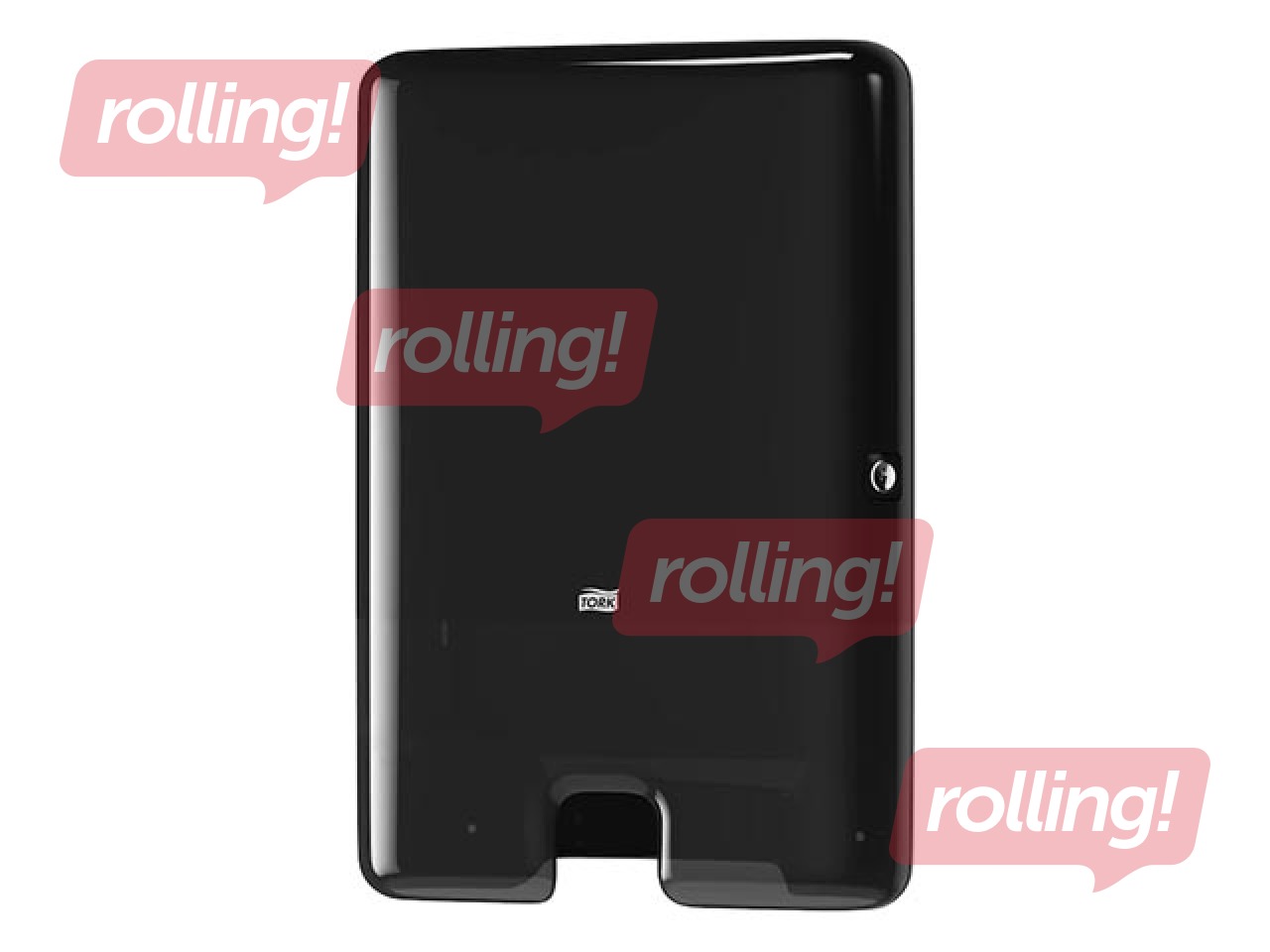 PROMO Kätepaberi hoidja Tork Multifold H2, plastikust, must