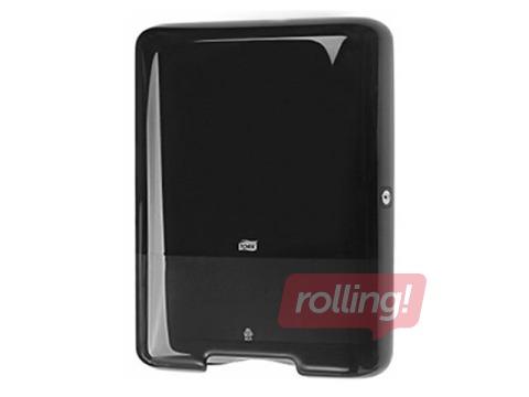 Hand towels dispenser Tork Singlefold H3, plastic, black