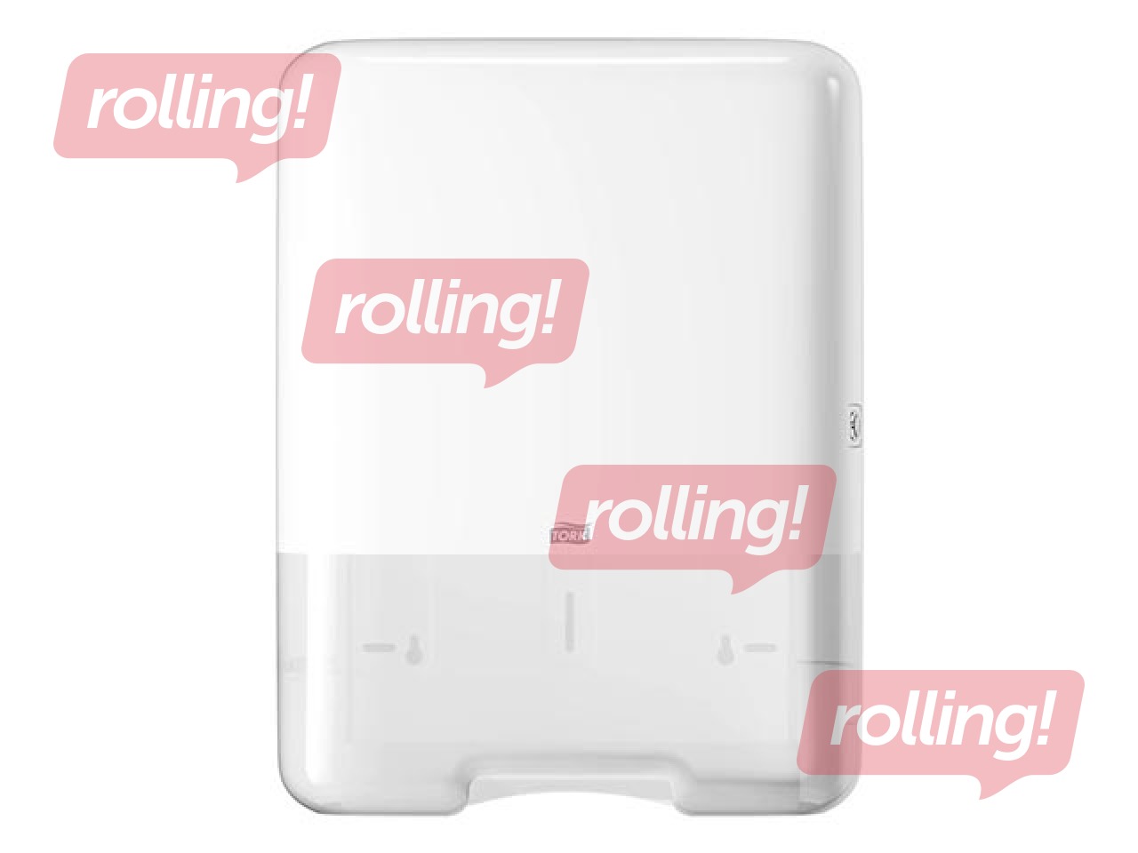 Держатель для листовых полотенец Tork Singlefold H3, пластик., белый