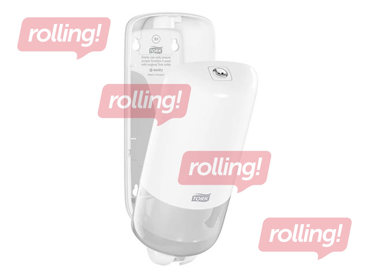 Vedelseebi dosaator Tork S1, plastikust, 1l, valge