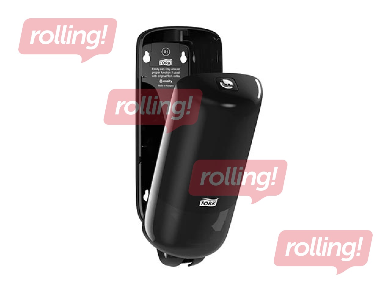 Vedelseebi dosaator Tork S1, plastikust, 1l, must