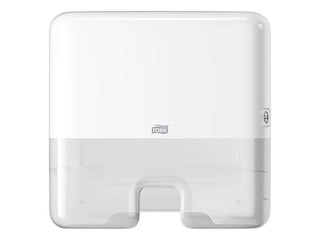 Держатель бумажных полотенец Tork Multifold Mini H2, пластик, белый