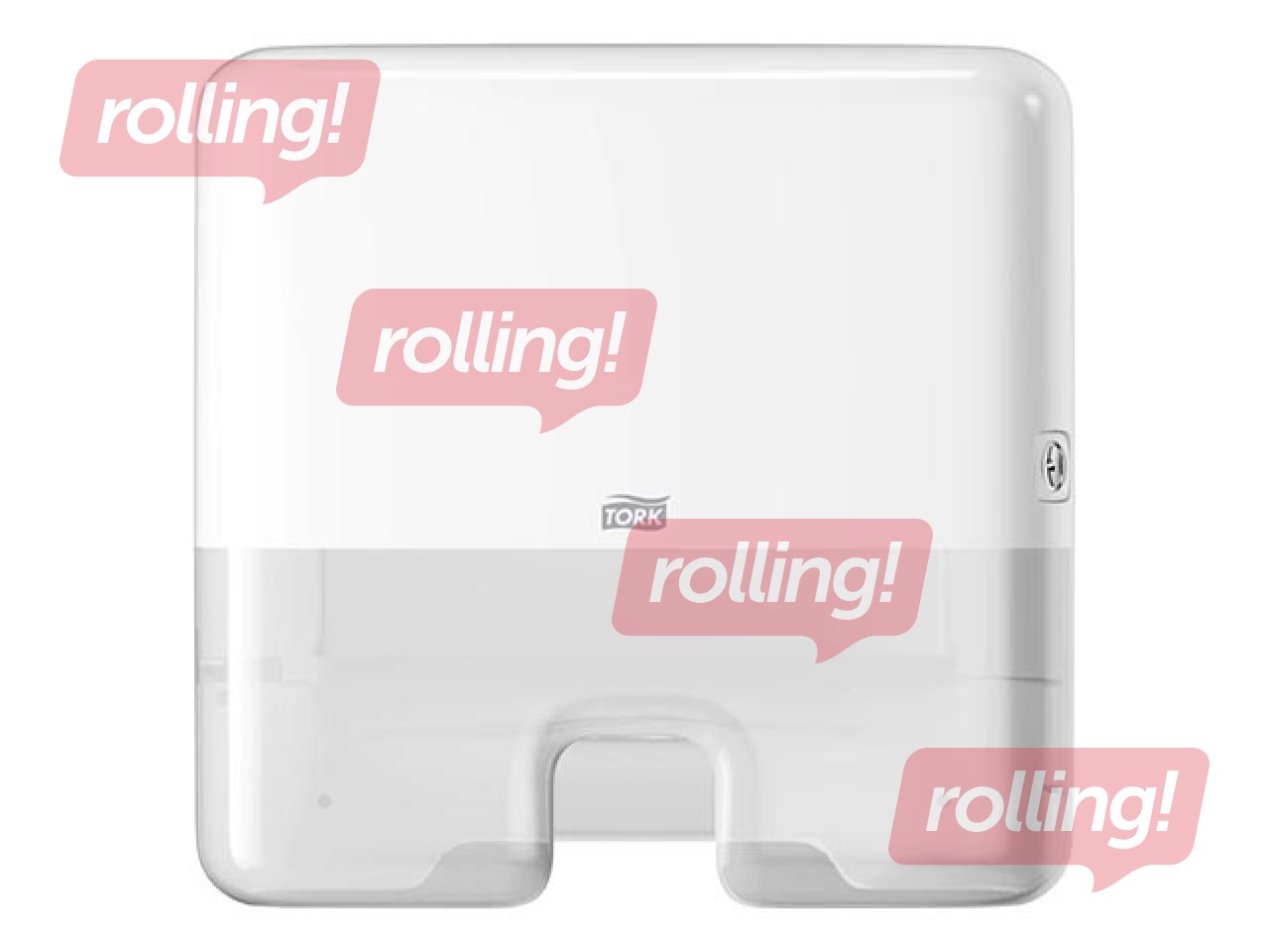 Держатель бумажных полотенец Tork Multifold Mini H2, пластик, белый