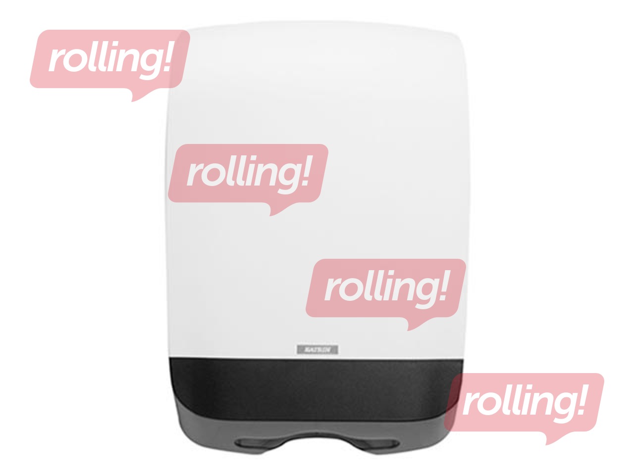 Papīra dvieļu loksnēs turētājs Katrin Inclusive M, plastikāta, balts