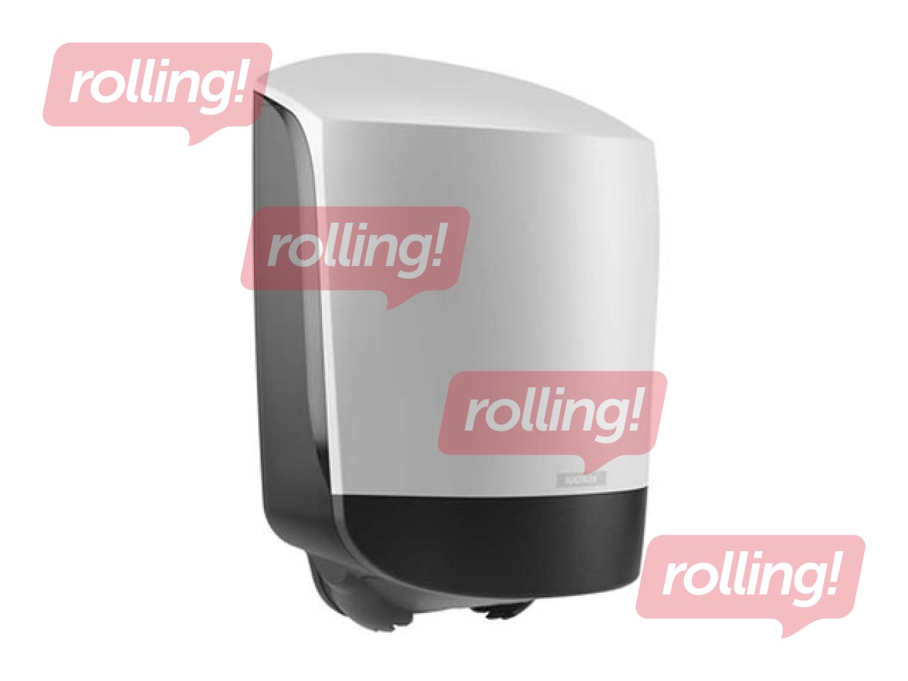 Papīra dvieļu ruļļos turētājs Katrin Inclusive Centerfeed M, plastikāta, balts