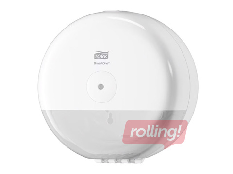 Держатель туалетной бумаги Tork SmartOne Mini T9, пластик, белый