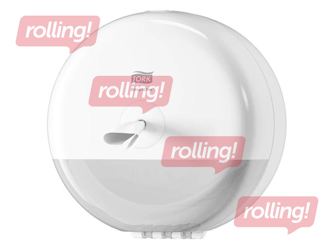 Tualetes papīra ruļļos turētājs Tork Smart One Mini, T9, plastikāta, balts