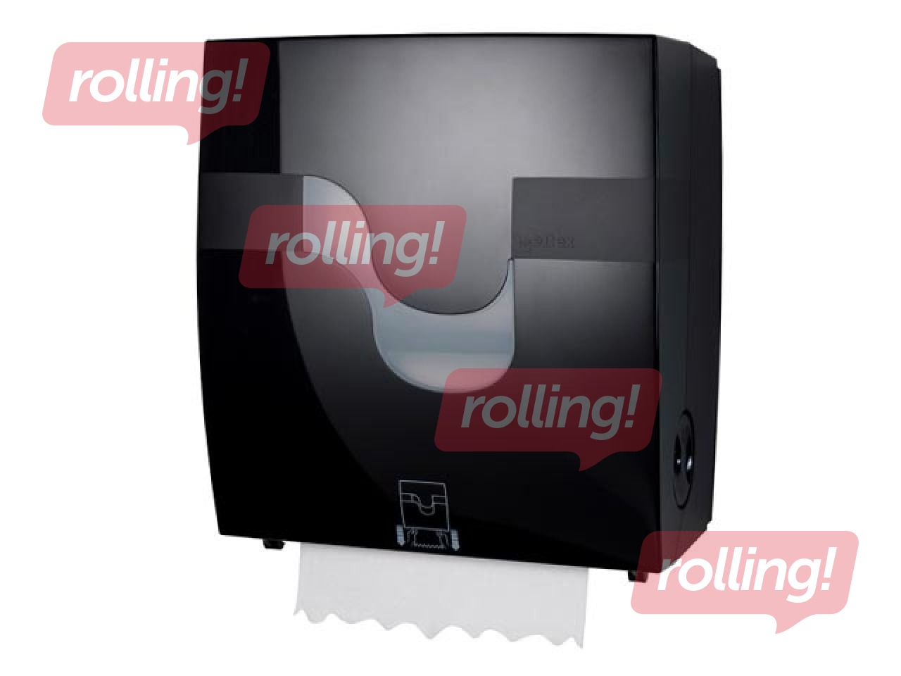 Paberrätikuhoidja Celtex Formatic System, must