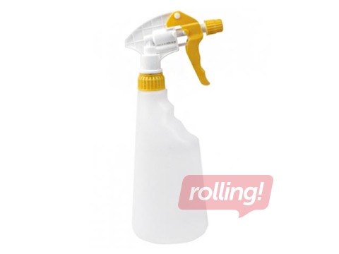 Spray bottle HygienTeknik BASIC, yellow, 600ml
