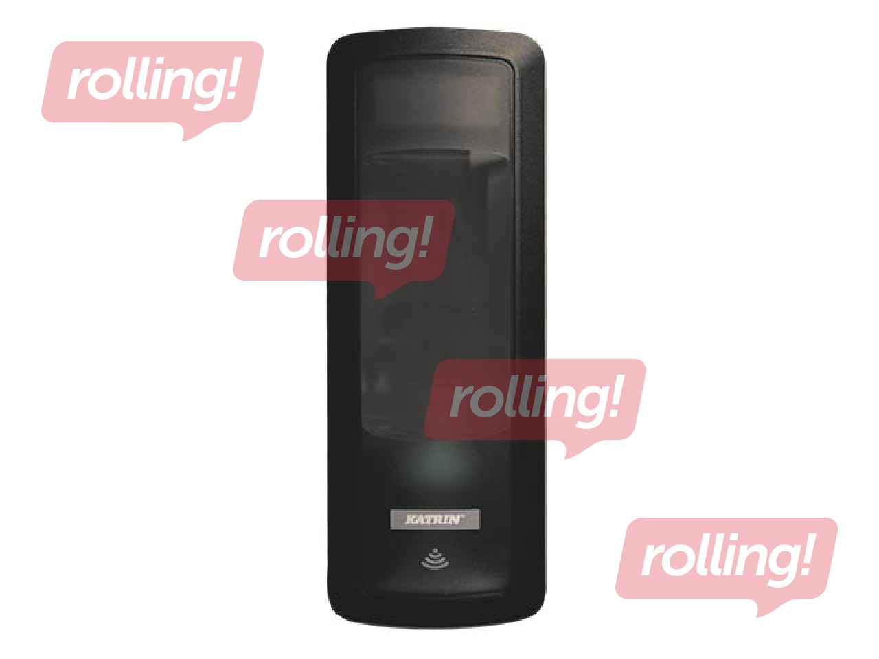 Автоматический держатель жидкого мыла / дезинфицирующих средств Katrin, 500мл, черный