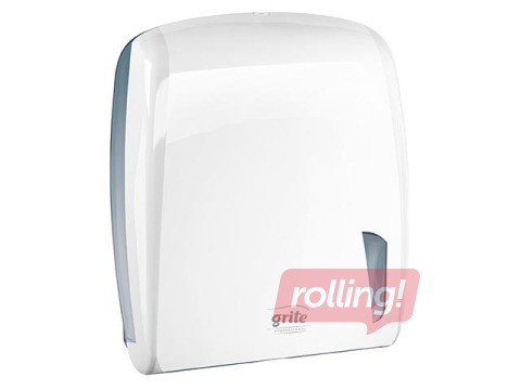 Держатель бумажных полотенец Grite V-fold, H3, для широких салфеток, белый