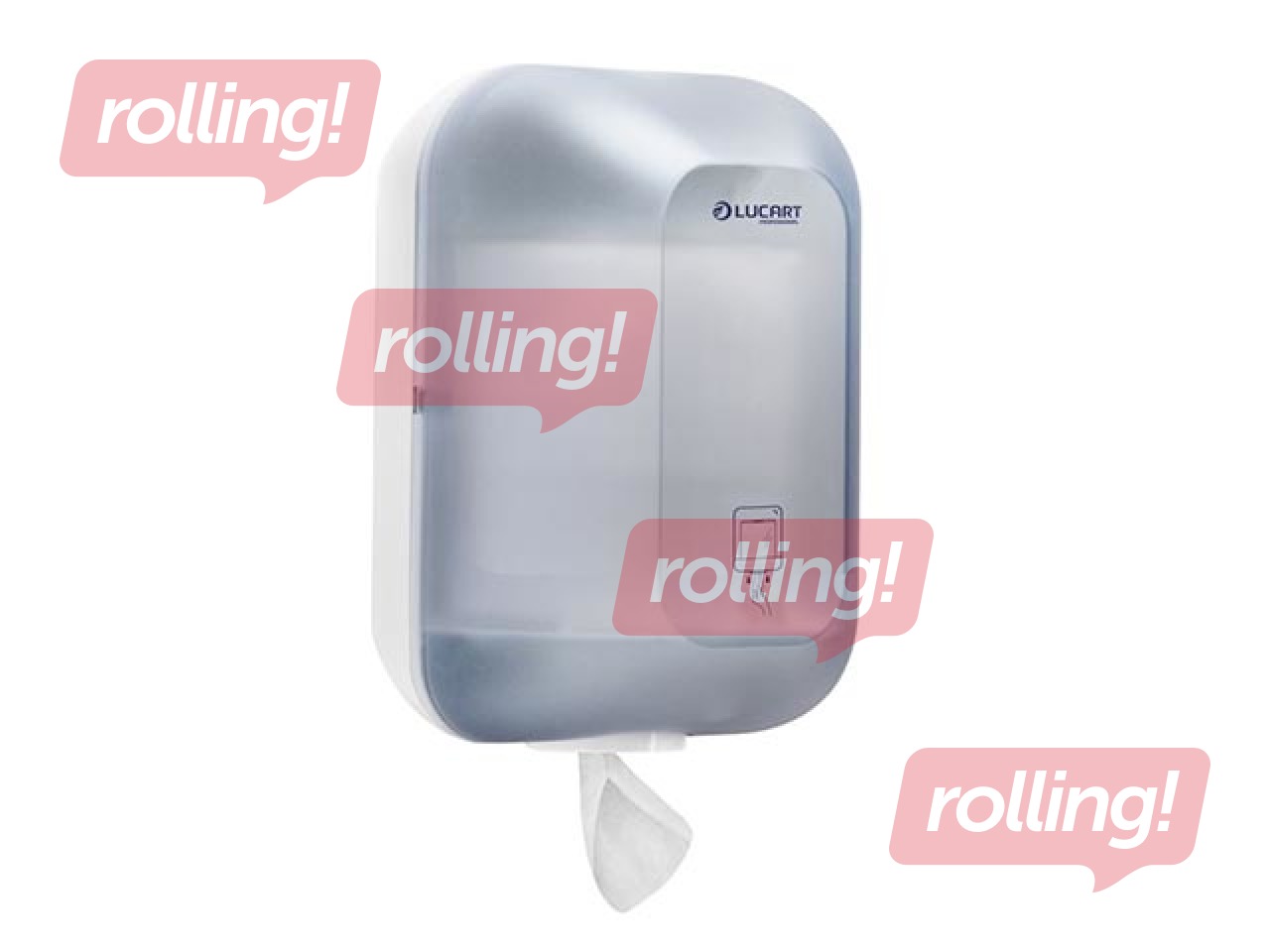 Kätepaberihoidja Lucart L-ONE MAXI, plastik, 360 x 245 x 240 mm