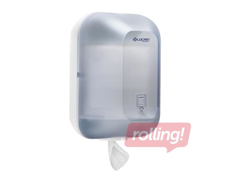 Papīra dvieļu ruļļos turētājs Lucart L-One Maxi, plastikāta, 360x245x240mm