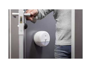 Держатель туалетной бумаги Tork SmartOne Mini T9, пластик, черный