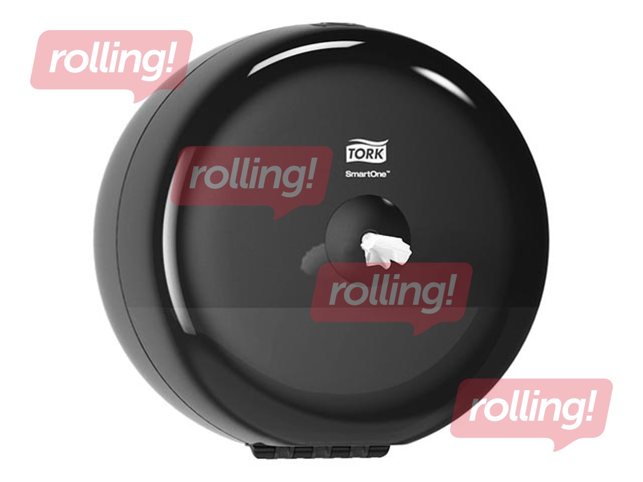 Держатель туалетной бумаги Tork SmartOne Mini T9, пластик, черный