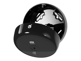 Tualettpaberi hoidik Tork SmartOne Mini T9, plastik, must