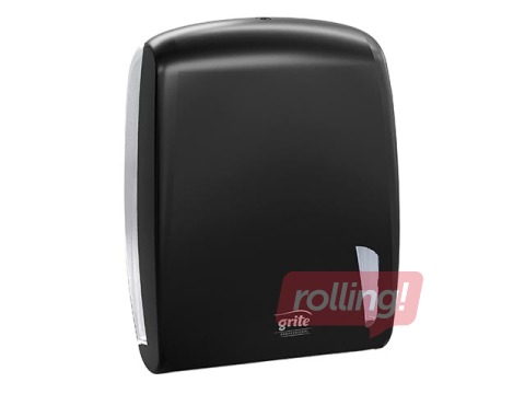 Paper towel holder Grite V-Fold, H3, plastic, black