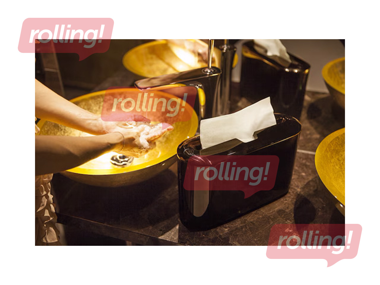 Salvešu turētājs galdam Tork Xpress Countertop Multifold H2, plastikāta, melns