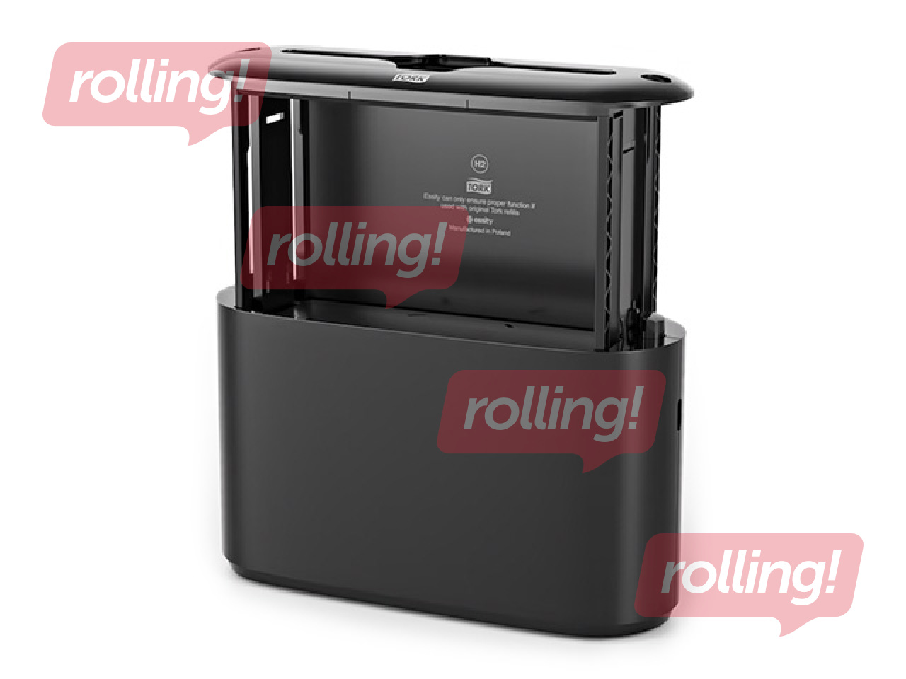 Salvrätikuhoidja lauale Tork Xpress Countertop Multifold, plastik, must