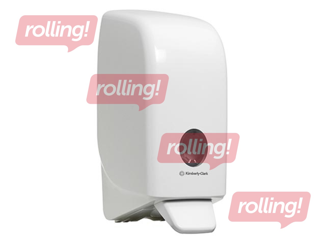 Šķidro ziepju turētājs Aquarius, plastikāta, balts, 1l